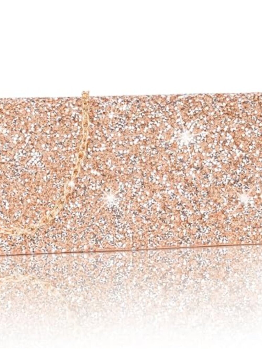 Women's Clutch Purse w/Chain Rhinestone Bling Evening Bag Formal Party